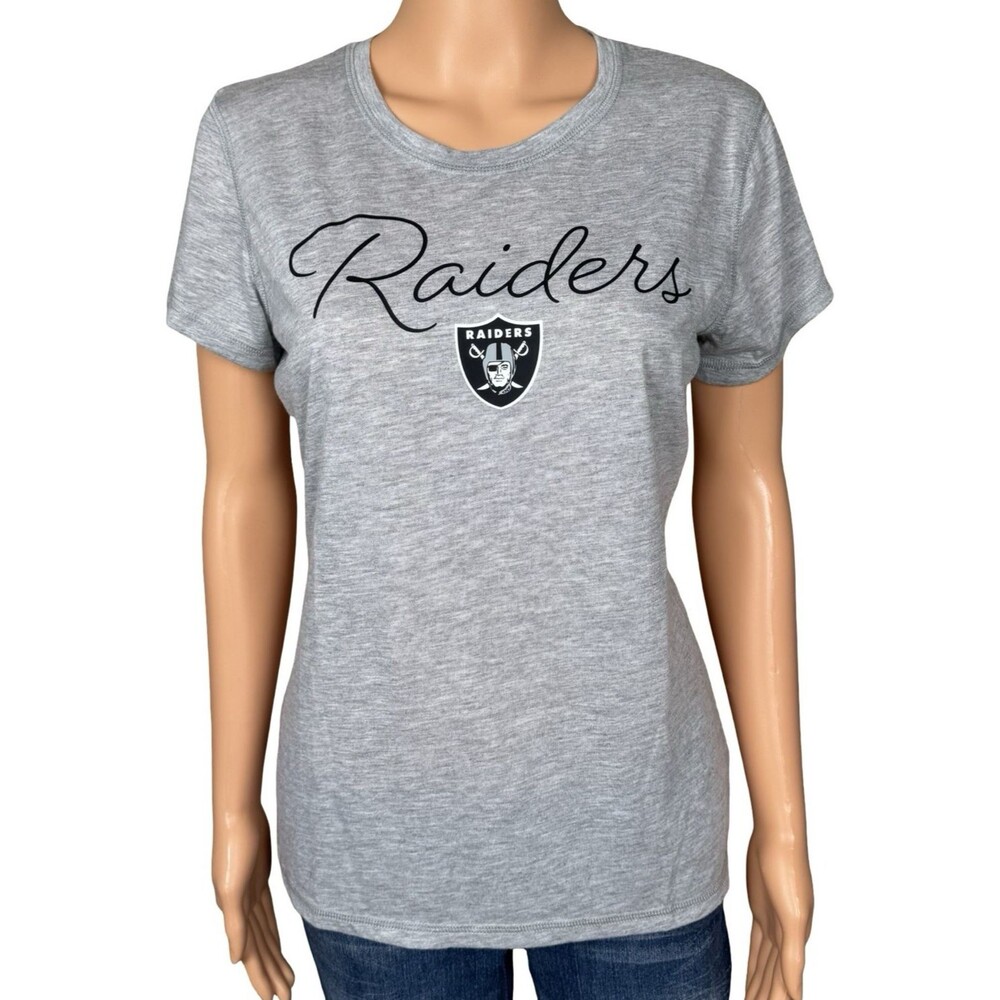 Las Vegas Raiders Womens Small T-shirt NFL Graphic Top Fan Apparel New